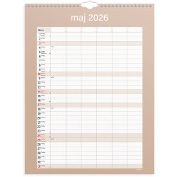 Mayland studie 25/26 familie kalender Simply