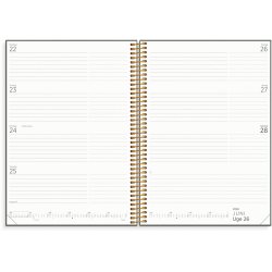 Mayland studie 25/26 uge kalender organizer notes A5 