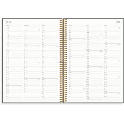 Mayland studie 25/26 uge kalender organizer notes A5 