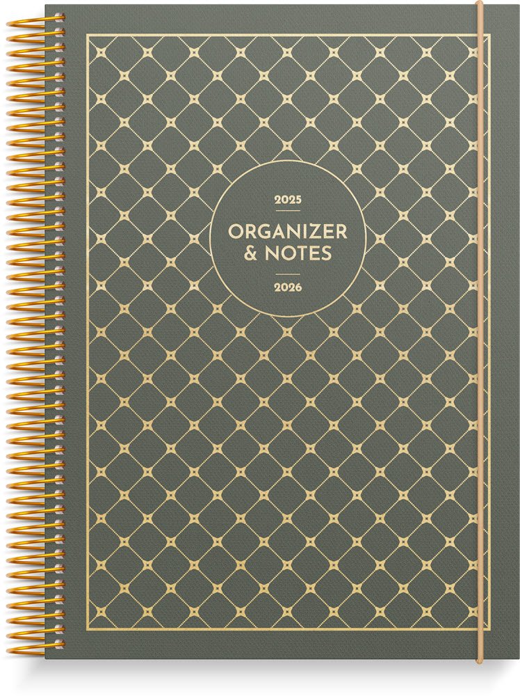 Mayland studie 25/26 uge kalender organizer notes A5 