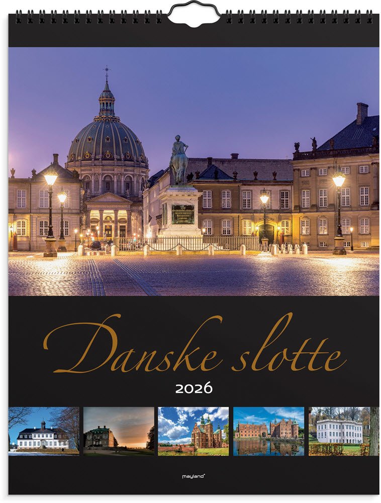Mayland vgkalender Danske Slotte 2026