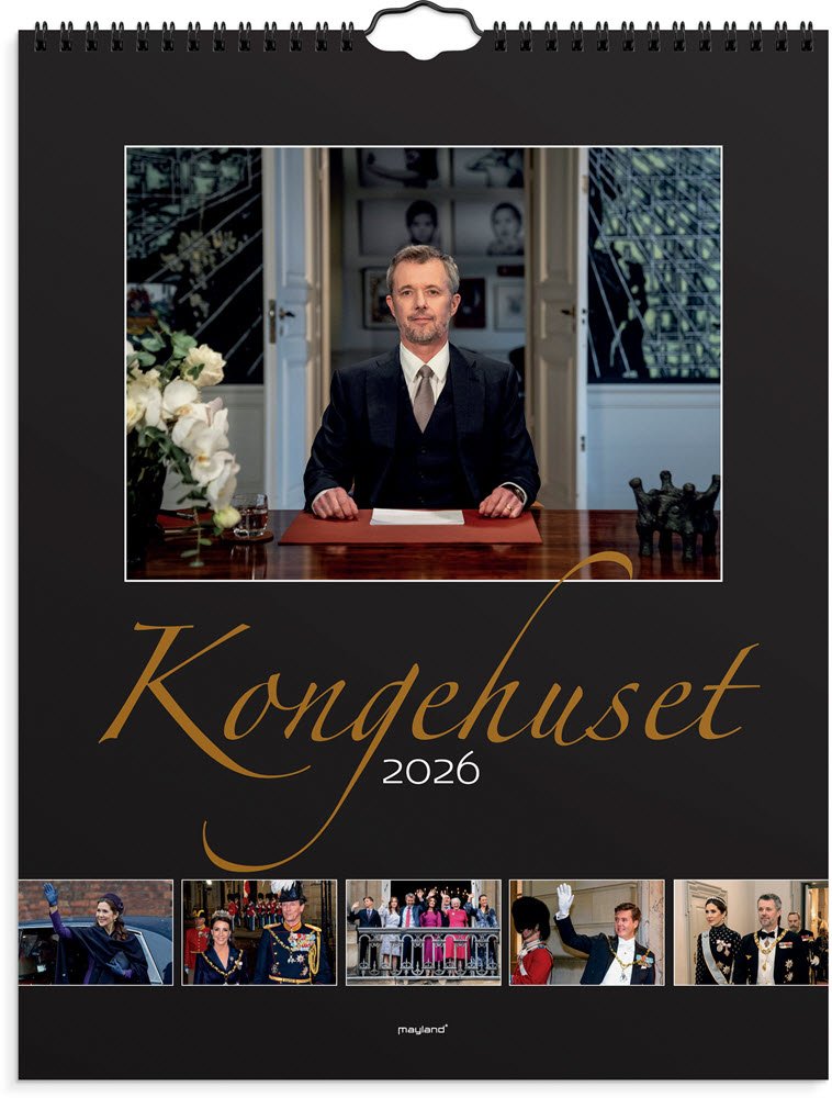 Mayland vgkalender Kongehuset 2026