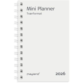Mini Planner ugekalender REFILL 2026