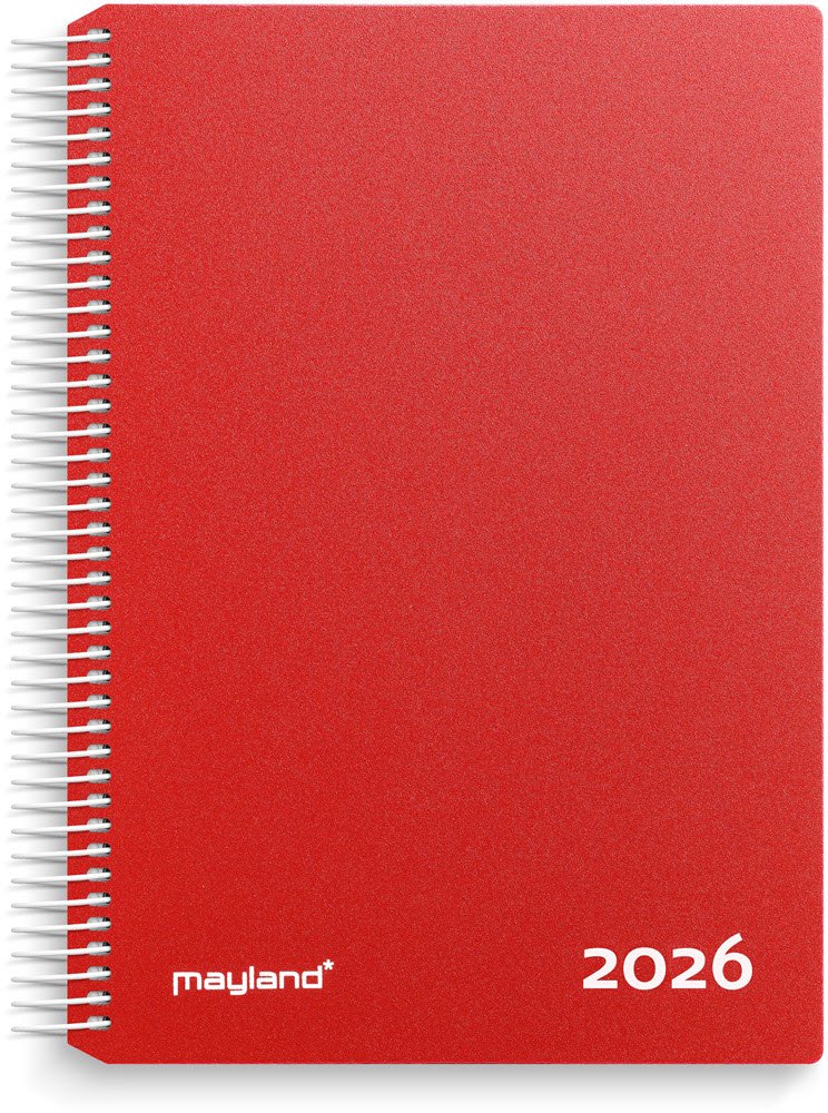 Timekalender rd PP-plast 2026