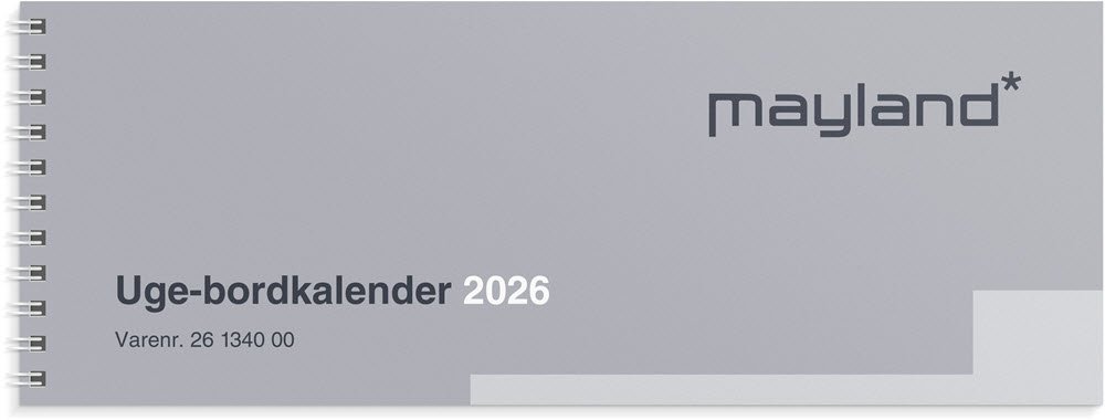 Uge-bordkalender 2026