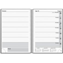 Ugekalender tvrformat gr PP-plast 2026