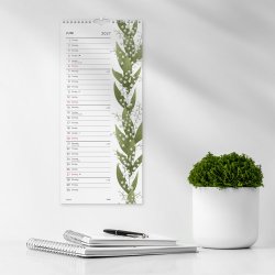 V�gkalender Blomster 2027