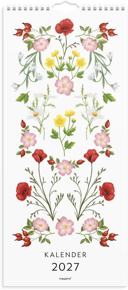V�gkalender Blomster 2027