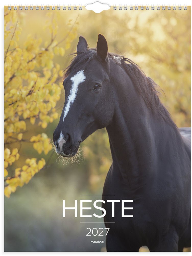 V�gkalender Heste 2027