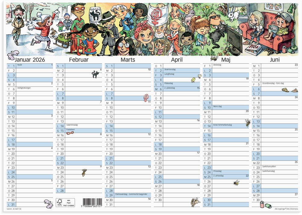 Vgkalender Otto Dickmeiss A3 2026