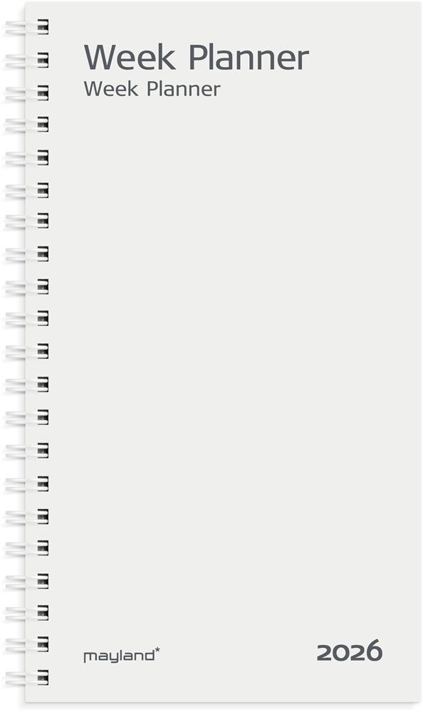 Week Planner hjformat REFILL 2026