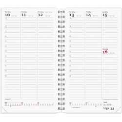 Week Planner hjformat m/4 illu. 2026