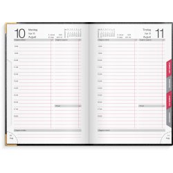 rbog dagkalender sort kunstskind indbundet 2026