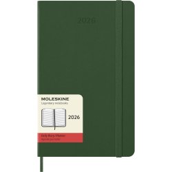 Moleskine 2026 Large Hard Dag Myrtle Green