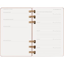 Moleskine 2026 Large Hard Spiral Planner Almond