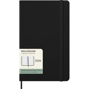 Moleskine 2026 Large Hard Uge Horizontal Sort 