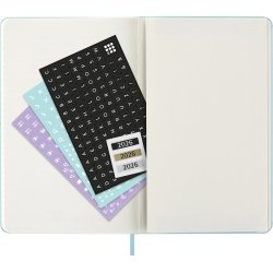 Moleskine 2026 Large Hard Week Note Aquamarine