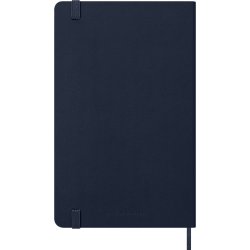 Moleskine 2026 Large Hard Week Note Sapphire Blue