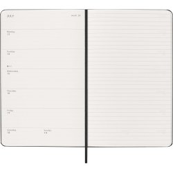 Moleskine 2026 Large Hard Week Note Sort 