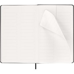 Moleskine 2026 Large Pro Hard Uge Vertikal Sort 