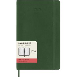 Moleskine 2026 Large Soft Dag Myrtle Green