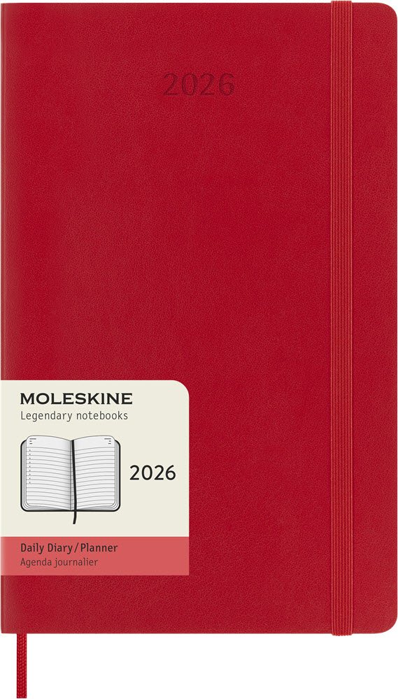 Moleskine 2026 Large Soft Dag Rd