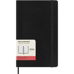 Moleskine 2026 Large Soft Dag Sort