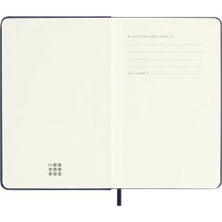 Moleskine 2026 Pocket Hard Dag Sapphire Blue