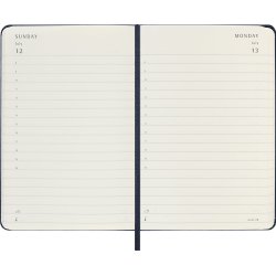 Moleskine 2026 Pocket Hard Dag Sapphire Blue