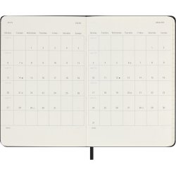 Moleskine 2026 Pocket Hard Uge Horizontal Sort 