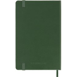 Moleskine 2026 Pocket Hard Week Note Myrtle Green