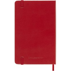 Moleskine 2026 Pocket Hard Week Note Rd