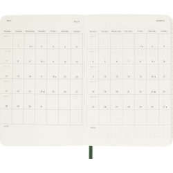 Moleskine 2026 Pocket Soft Dag Myrtle Green