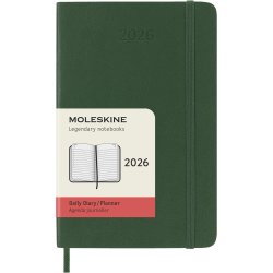 Moleskine 2026 Pocket Soft Dag Myrtle Green