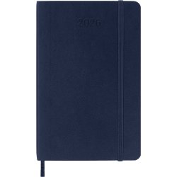 Moleskine 2026 Pocket Soft Dag Sapphire Blue