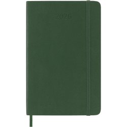 Moleskine 2026 Pocket Soft Week Note Myrtle Green