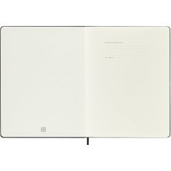 Moleskine 2026 XL Pro Hard Uge Vertikal Sort 