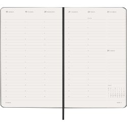 Moleskine 2027 Large Hard Pro uge Vertical sort 