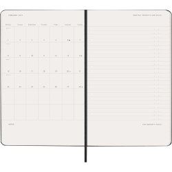 Moleskine 2027 Large Hard Pro uge Vertical sort 