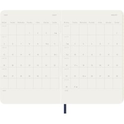 Moleskine 2027 Pocket Soft Week Note Sapphire Blue