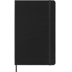 Moleskine 25/26 Large hard 18m uge Horizontal sort