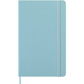 Moleskine 25/26 Large hard 18m weeknote Aquamarine