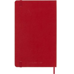 Moleskine 25/26 Large hard 18m weeknote Rd