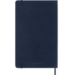 Moleskine 25/26 Large hard 18m weeknote Sapphire Blue