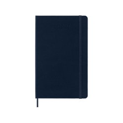 Moleskine 25/26 Large hard 18m weeknote Sapphire Blue