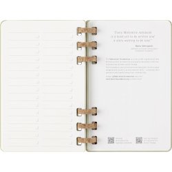 Moleskine 25/26 Large hard Planner spiral academic Kiwi Grren