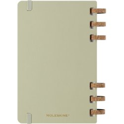 Moleskine 25/26 Large hard Planner spiral academic Kiwi Grren