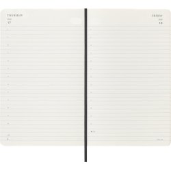 Moleskine 25/26 Large soft 18m Daily Sort