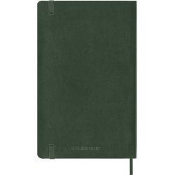 Moleskine 25/26 Large soft 18m weeknote Myrtle Green