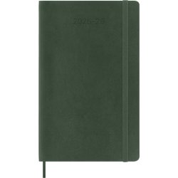 Moleskine 25/26 Large soft 18m weeknote Myrtle Green